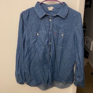 jean button up